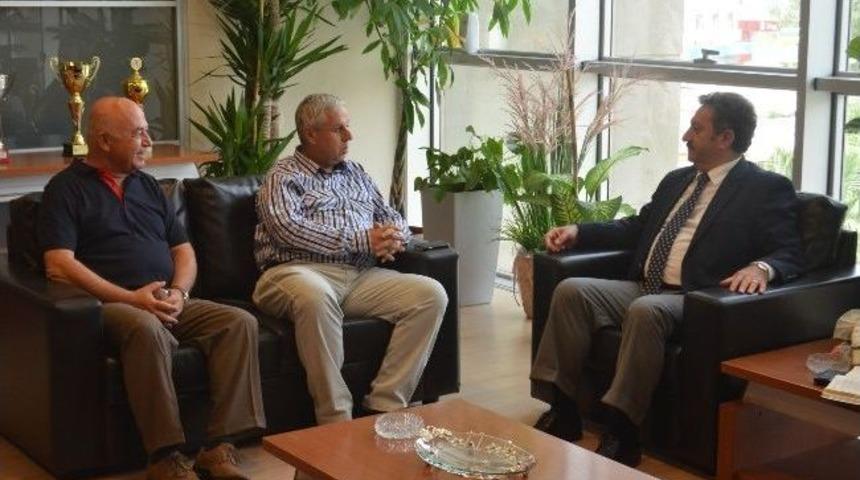 Aski Genel M&uuml;d&uuml;r&uuml; Mithat Emre'den S&ouml;ke Belediyesine Ziyaret