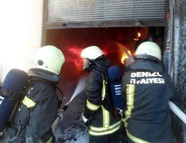 Sanayi deki Yangın Güçlükle Söndürüldü 1