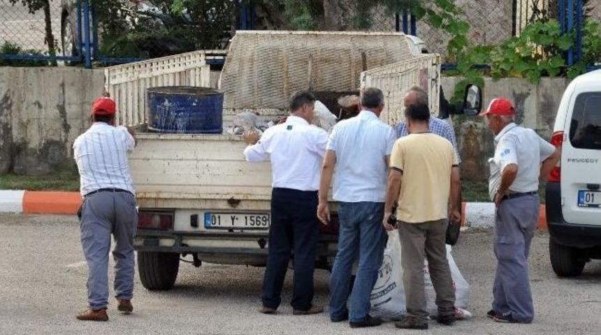 Kozan'da Yarım Ton Bakır Kablo Ele Ge&ccedil;irildi