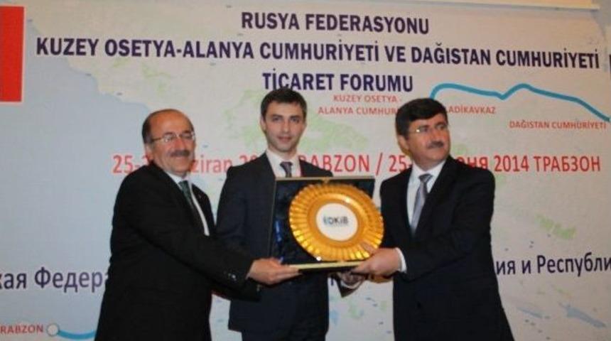 Rusya Federasyonu Kuzey Osetya-alania Cumhuriyeti Trabzon Ticaret Forumu Toplantısı Yapıldı