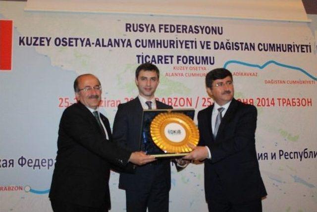 Rusya Federasyonu Kuzey Osetya-alania Cumhuriyeti Trabzon Ticaret Forumu Toplantısı Yapıldı 1