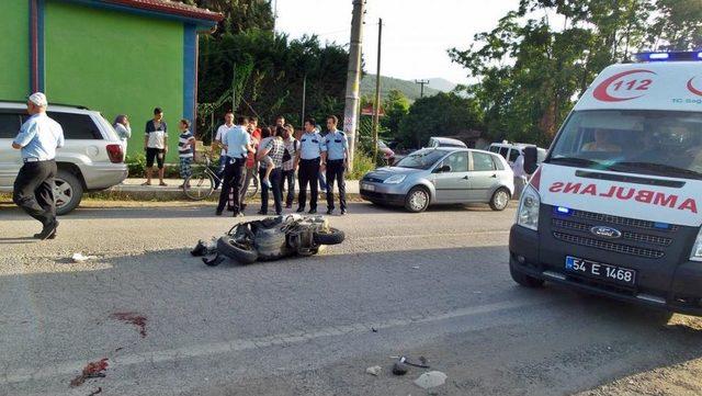 Sapanca’da Trafik Kazası: 1 Yaralı