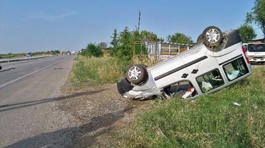 Malkara'da Trafik Kazası: 2 Yaralı