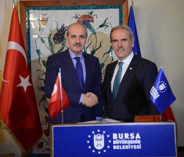 Kurtulmuş’tan Başkan Altepe’ye Tebrik