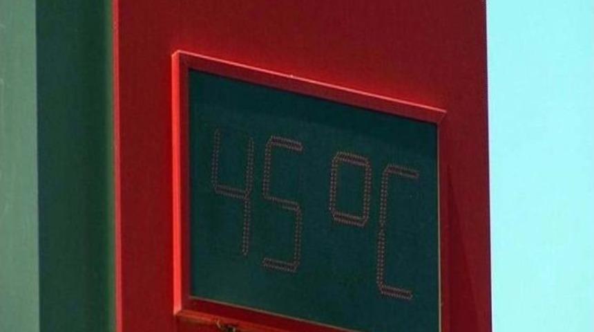 Diyarbakır&rsquo;da Termometreler 45 Dereceyi G&ouml;sterdi