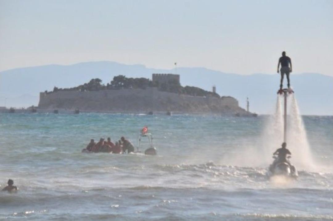 Kuşadası&rsquo;nda Sahil G&uuml;venlik Haftası Kutlamaları