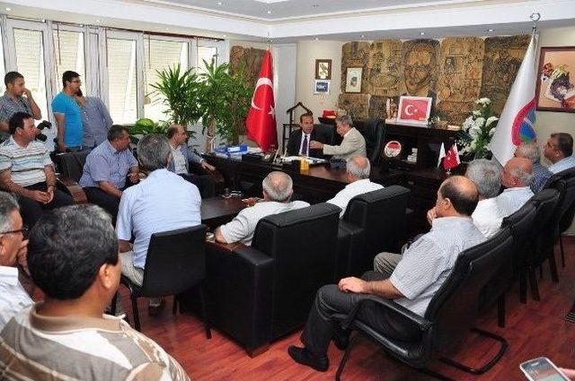 Başkan S&ouml;zl&uuml; den, Esob Başkanı Kazım Barışık a İade-i Ziyaret 2