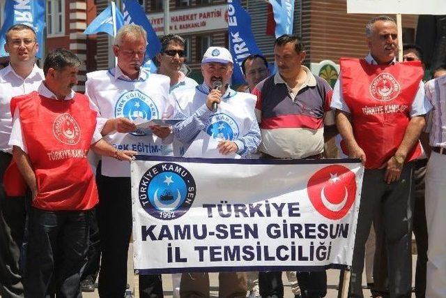 T&uuml;rkiye Kamu-sen&rsquo;den Memurlar D&uuml;zenlemesine Tepki 1
