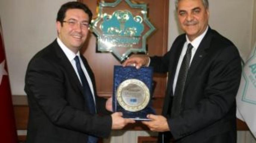 Tt Aksaray İl M&uuml;d&uuml;r&uuml;nden Başkan Yazgı&rsquo;ya Ziyaret