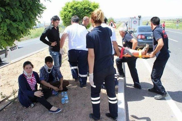 Kayseri&rsquo;de 3 Aracın Karıştığı Kazada 7 Kişi Yaralandı 1