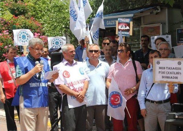 Kamu-sen Tekirdağ İl Temsilciliği Torba Yasayı Protesto Etti 1