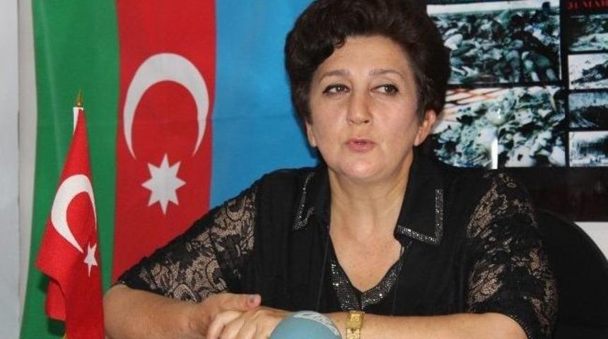 Karabağ Şehit Gazi Kadınları Teşkilat Başkanı Rada Abbas: