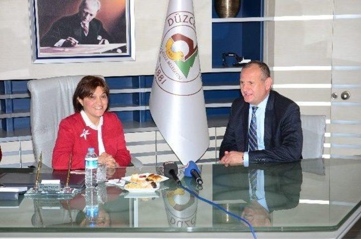 Bakan Yardımcısı Asan Düzce Belediyesi’nde G1