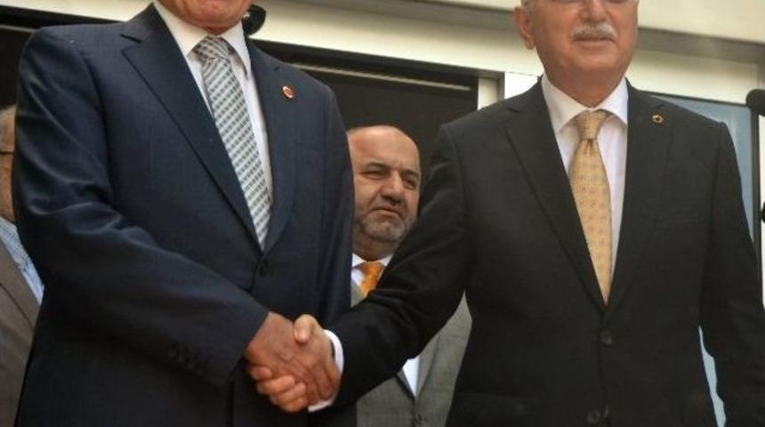 İhsanoğlu, Sp Genel Başkanı Kamalak’ı Ziyaret Etti