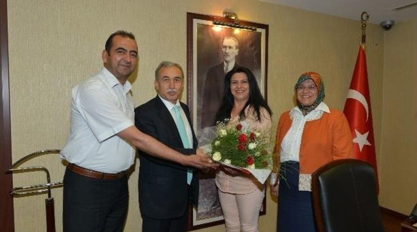 Hemşerilerinden Vali B&uuml;y&uuml;k'e Hayırlı Olsun Ziyareti