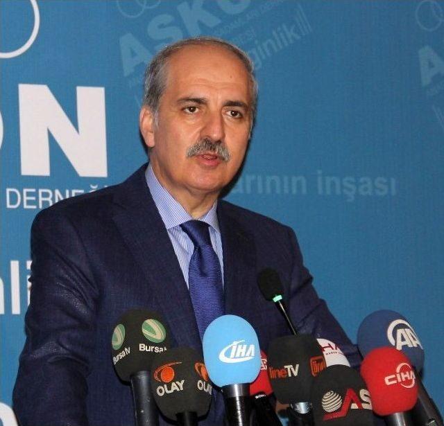 Ak Parti Genel Başkan Yardımcısı Numan Kurtulmuş: