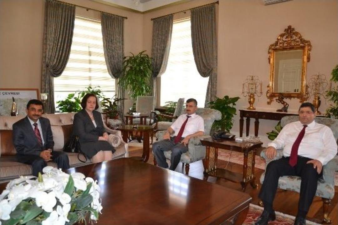 Vali Bektaş&rsquo;a Nezaket Ziyaretleri Devam Ediyor