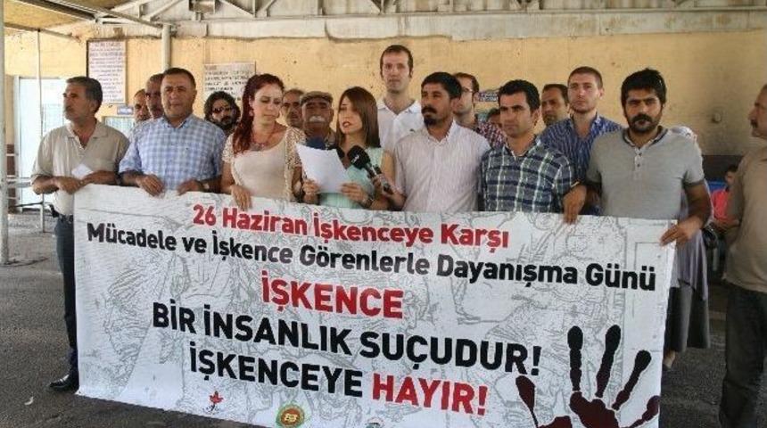 Diyarbakır&rsquo;da &ldquo;işkenceye Karşı M&uuml;cadele G&uuml;n&uuml;"