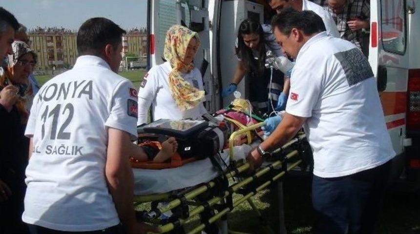 Otomobilin &Ccedil;arptığı &Ccedil;ocuk Yaralandı