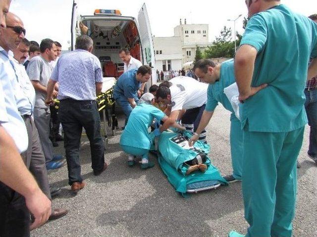 Genç Kadının İmdadına Ambulans Helikopter Yetişti