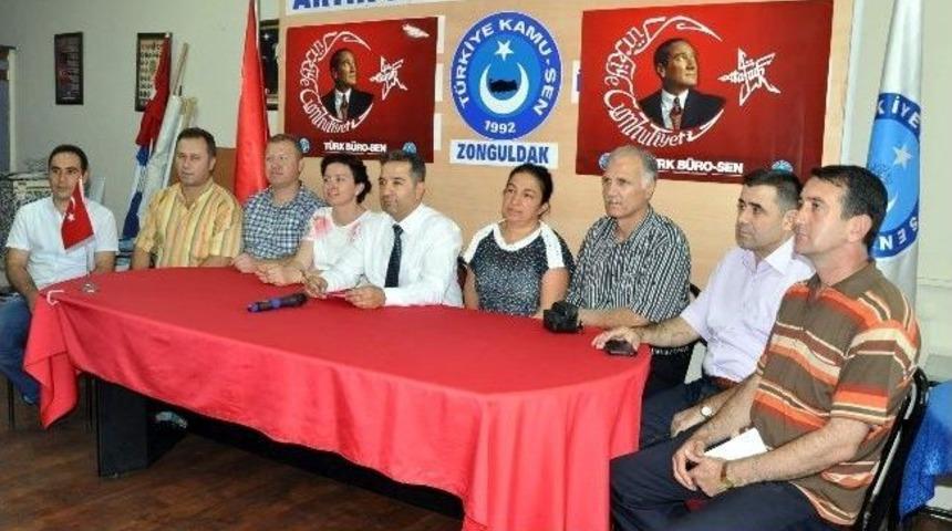 Kamu-sen&rsquo;den, Memurların İş G&uuml;vencelerinin Elinden Alınmasına Tepki