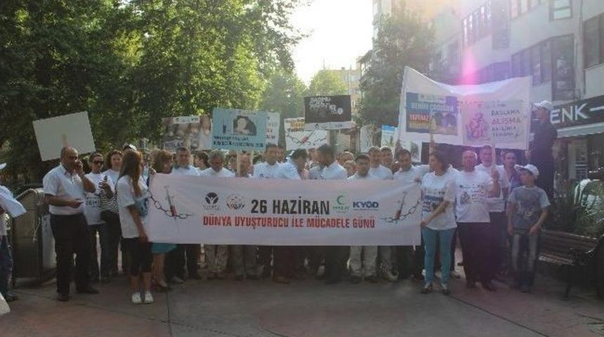 Kocaeli&rsquo;de Uyuşturucu Karşıtı Y&uuml;r&uuml;y&uuml;ş