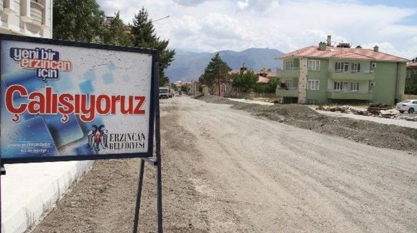 Ali Kemali Caddesi Asfaltlanıyor