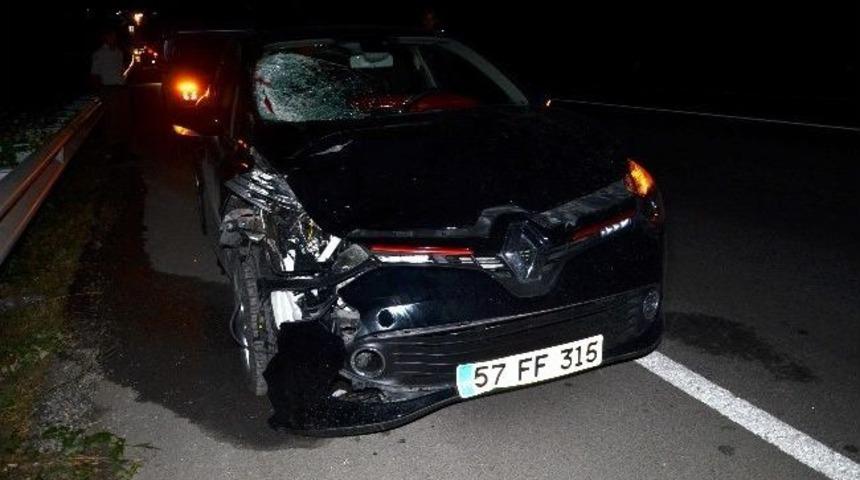 Otomobilin &Ccedil;arptığı Yaya Hayatını Kaybetti