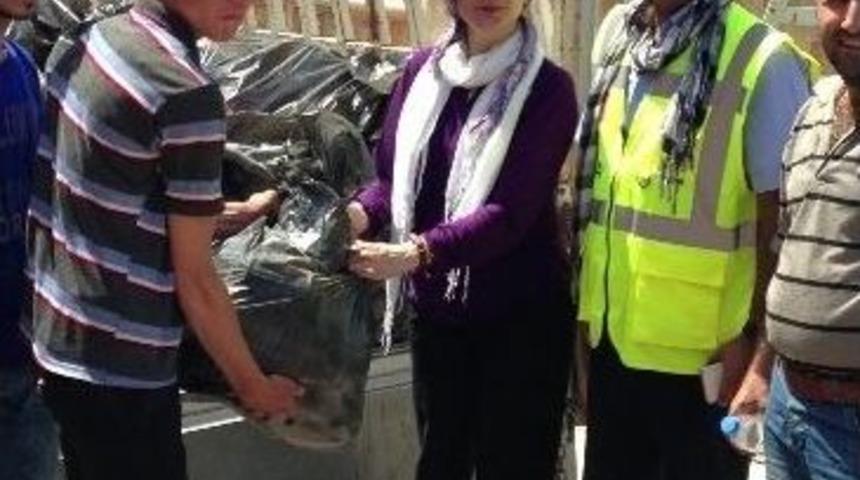 Tika&rsquo;dan Kuzey Irak&rsquo;taki Alko&ccedil;lar K&ouml;y&uuml;ne Sığınan T&uuml;rkmenlere Destek