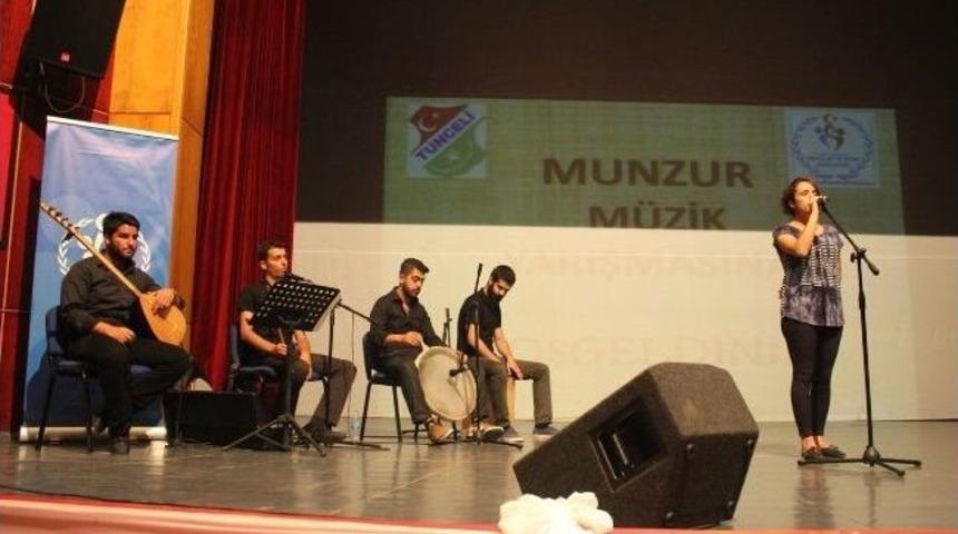 Gen&ccedil; Yetenekler Munzur M&uuml;zik Yarışmasında Buluştu