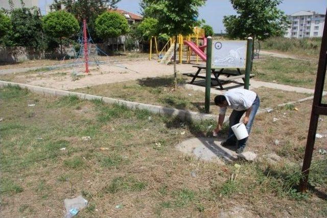 Kırklareli Belediyesi&rsquo;nden Haşerelere Karşı İla&ccedil;lama &Ccedil;alışmaları 1