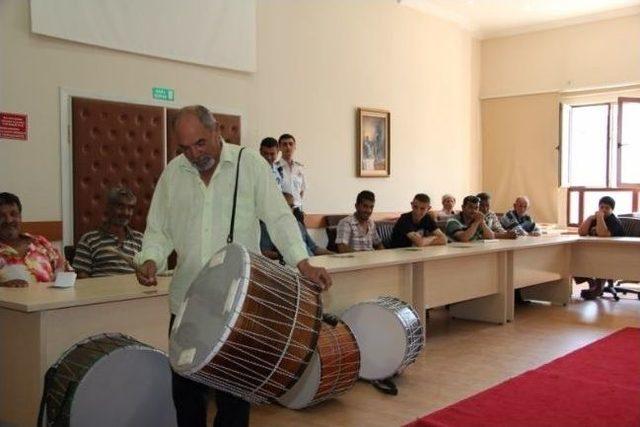 Kırklareli&rsquo;de Ramazan Davulcuları Yetki Belgelerini Aldı 2