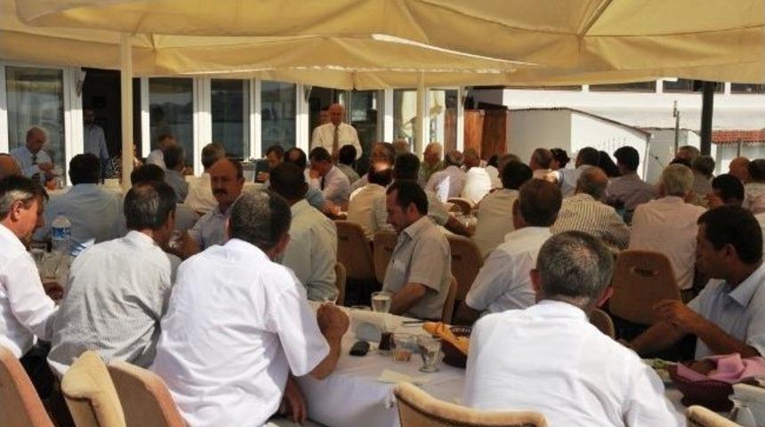 S&uuml;leymanpaşa Belediye Başkanı Eşkinat Mahalle Muhtarları İle Bir Araya Geldi