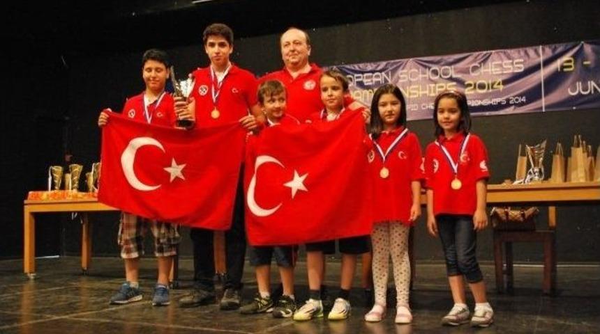 Satran&ccedil;ta 21 Madalya, 3 Avrupa Şampiyonluğu