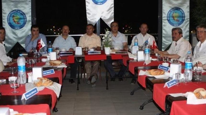 Alaşehir'le Sanayiciler İstişarede Bulundu