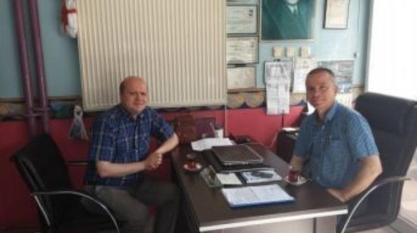 Emeksiz&rsquo;den &Ccedil;ay Mahallesi Muhtarlığına Ziyaret