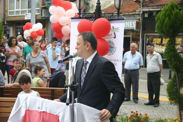 Telli Çeşme Meydanı, Törenle Açıldı