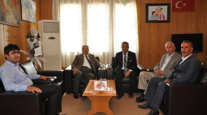 Vali &Ouml;zt&uuml;rk&rsquo;ten Başkan &Ccedil;etinsoy&rsquo;a Hayırlı Olsun Ziyareti