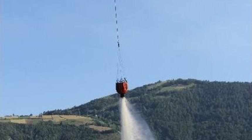 Ayvacık&rsquo;taki Orman Yangını S&ouml;nd&uuml;r&uuml;ld&uuml;