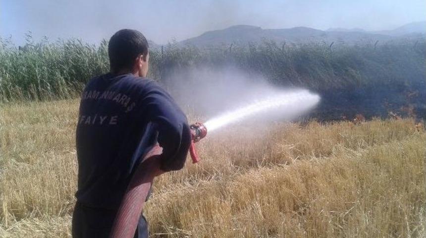 İtfaiye Anız Yangınlarına Karşı Vatandaşları Uyardı