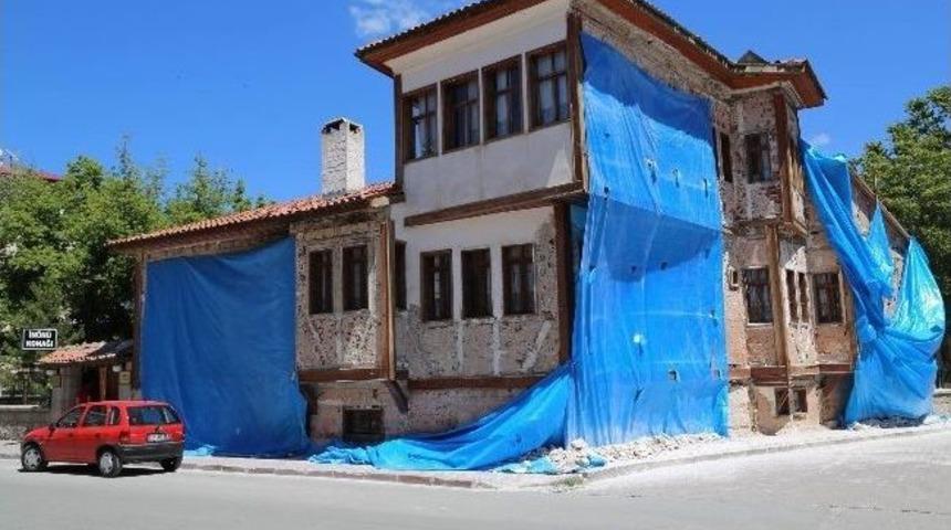 İn&ouml;n&uuml; Ve Osman Ağa Konağı Onarıma Alındı