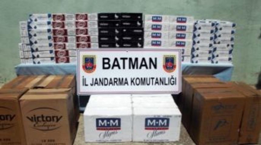 Batman&rsquo;da 50 Bin Paket Ka&ccedil;ak Sigara Ele Ge&ccedil;irildi