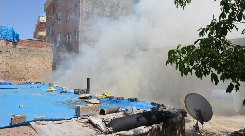 Viranşehir'de Yangın
