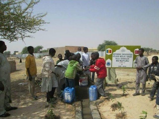 Gölbaşı Myo Afrikada Su Kuyusu Açtı