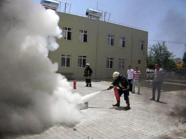 Didim Belediyesi Huzurevinde Yangın Tatbikatı Yapıldı