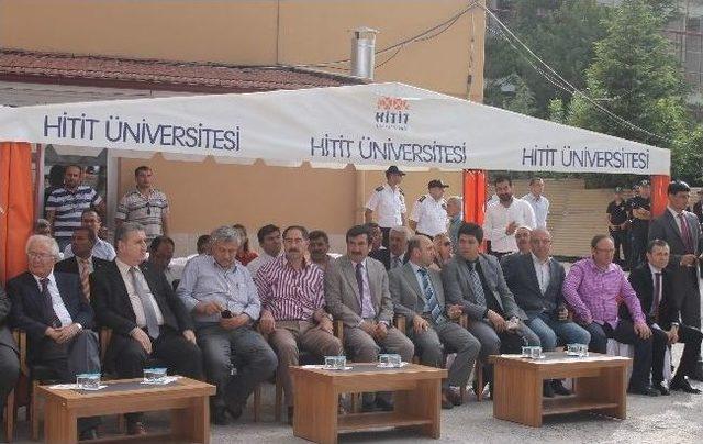 Hitit Üniversitesi Myo 2. Etap Temeli Atıldı