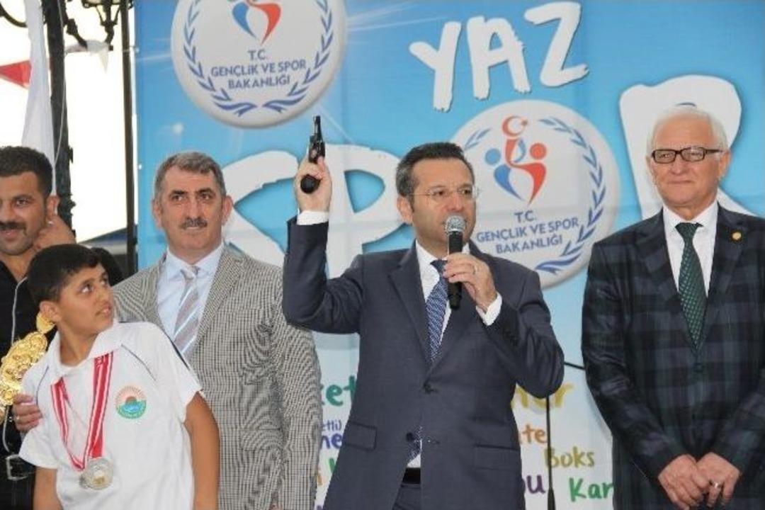 Yaz Spor Okulları A&ccedil;ıldı