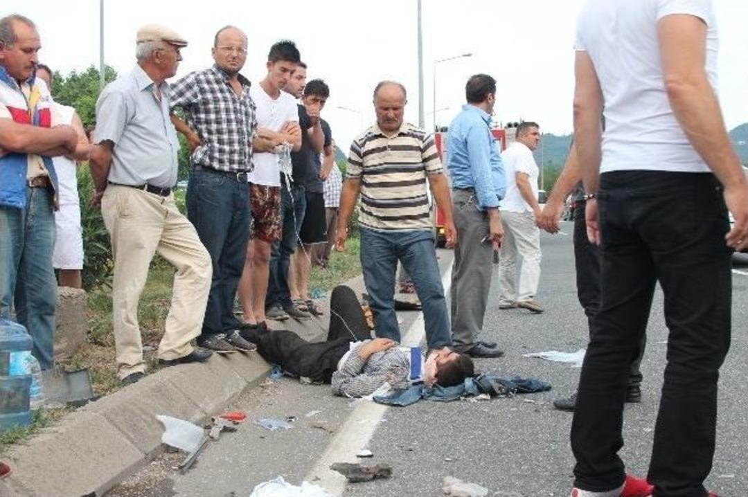 Ordu&rsquo;da Feci Kaza: 9 Yaralı