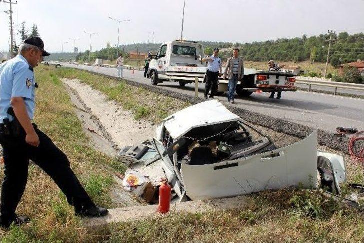 Kütahya'da Trafik Kazası: 1 Ölü, 3 Yaralı G1