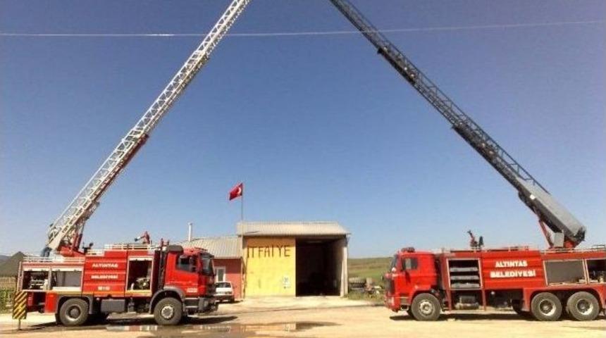 Altıntaş İtfaiyesi Sezona Hazır